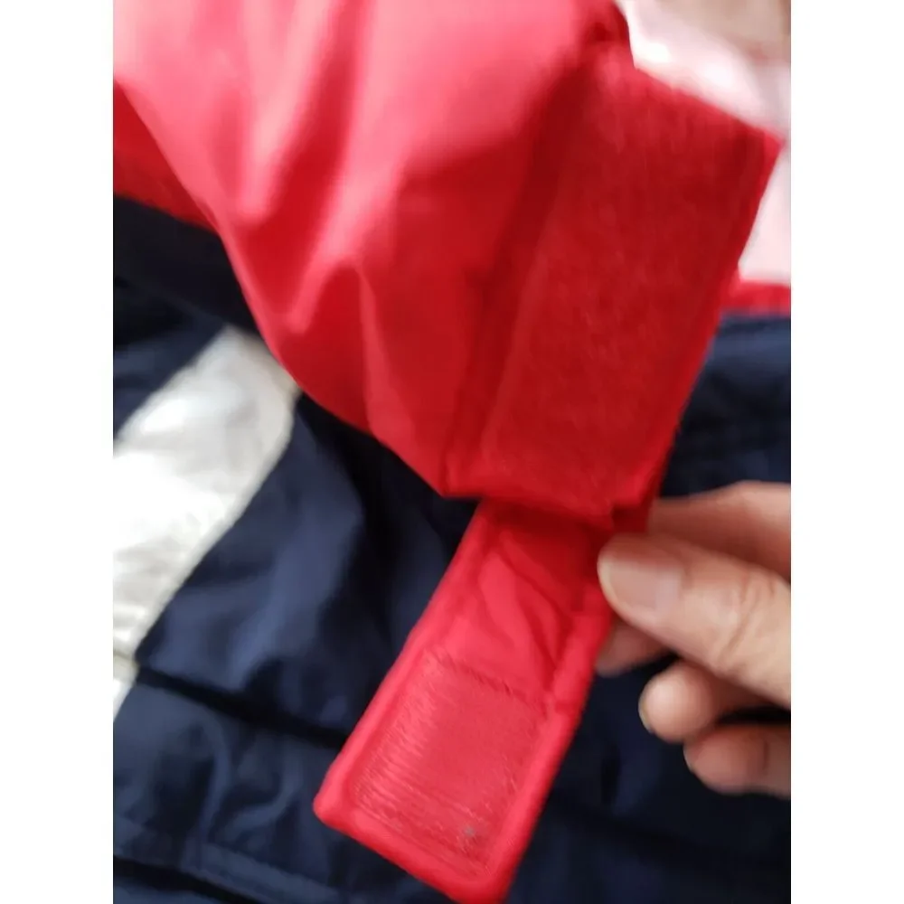 Osh Kosh‎ B'gosh Boys Red & Blue Hooded Winter Warm Coat Size 18M